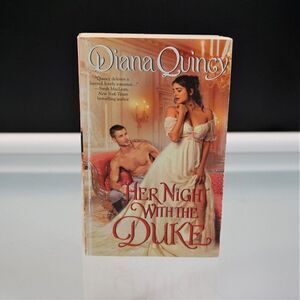 Her Night with the Duke By Diana Quincy 2020 Avon Books Mass Market Paperback
